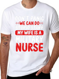 Funny Military Nurse T-Shirt - Dont Panic