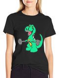 Dino Gains T-Shirt - Funny Workout Tee