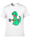 Dino Gains T-Shirt - Funny Workout Tee