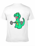 Dino Gains T-Shirt - Funny Workout Tee