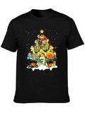 Turtle Christmas Tree T-Shirt