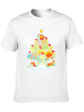 Turtle Christmas Tree T-Shirt