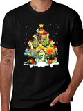 Turtle Christmas Tree T-Shirt