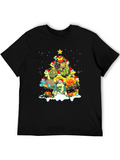 Turtle Christmas Tree T-Shirt