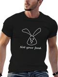 Vegan Rabbit T-Shirt - Not Your Food