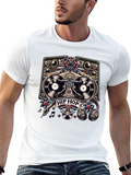 Hip Hop Music Graphic Print T-Shirt