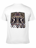 Hip Hop Music Graphic Print T-Shirt