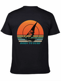 Born to Surf Retro Graphic Tee