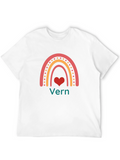 Vern Rainbow Heart T-Shirt