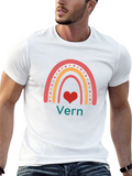 Vern Rainbow Heart T-Shirt