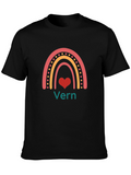Vern Rainbow Heart T-Shirt