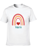 Vern Rainbow Heart T-Shirt