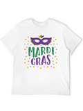 Mardi Gras T-Shirt: Mask Beads Party Ready!