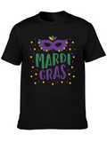 Mardi Gras T-Shirt: Mask Beads Party Ready!
