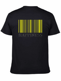Happiness Barcode T-Shirt - Stylish Graphic Tee