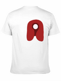 Abstract Safety Pin Graphic T-Shirt