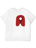 Abstract Safety Pin Graphic T-Shirt