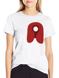 Abstract Safety Pin Graphic T-Shirt