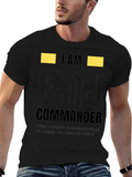 ENTJ Commander T-Shirt - Leadership Personality Tee