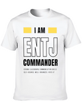 ENTJ Commander T-Shirt - Leadership Personality Tee