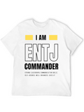 ENTJ Commander T-Shirt - Leadership Personality Tee