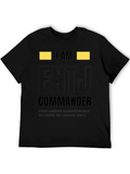 ENTJ Commander T-Shirt - Leadership Personality Tee