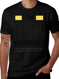 ENTJ Commander T-Shirt - Leadership Personality Tee