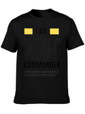 ENTJ Commander T-Shirt - Leadership Personality Tee