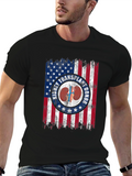 Kidney Transplant Donor American Flag T-Shirt