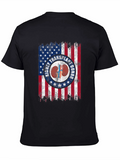 Kidney Transplant Donor American Flag T-Shirt
