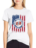 Kidney Transplant Donor American Flag T-Shirt