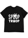 Spooky Troop Graphic T-Shirt - Halloween Edition