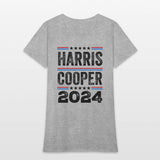 Kamala Harris Cooper 2024 US Election Democrat
