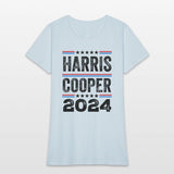 Kamala Harris Cooper 2024 US Election Democrat