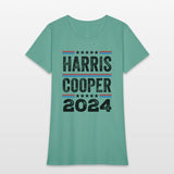 Kamala Harris Cooper 2024 US Election Democrat
