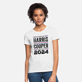 Kamala Harris Cooper 2024 US Election Democrat