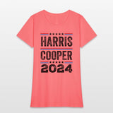 Kamala Harris Cooper 2024 US Election Democrat