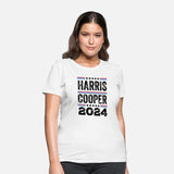 Kamala Harris Cooper 2024 US Election Democrat