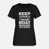 Keep calm the boat mechanic is here