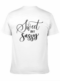 Sweet But Sassy Black T-Shirt