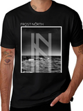 Frost North Graphic Tee - Black