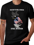 Proud Union Steel Worker T-Shirt