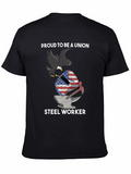 Proud Union Steel Worker T-Shirt