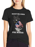 Proud Union Steel Worker T-Shirt