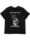 Proud Union Steel Worker T-Shirt