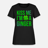 Kiss Me I'm A Ginger St Patricks Day Irish Party