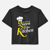 Kitchen Queen lettering Logo Kitchen Woman Royal