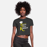 Kitchen Queen lettering Logo Kitchen Woman Royal