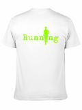Running T-Shirt - Sporty Graphic Tee