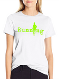 Running T-Shirt - Sporty Graphic Tee